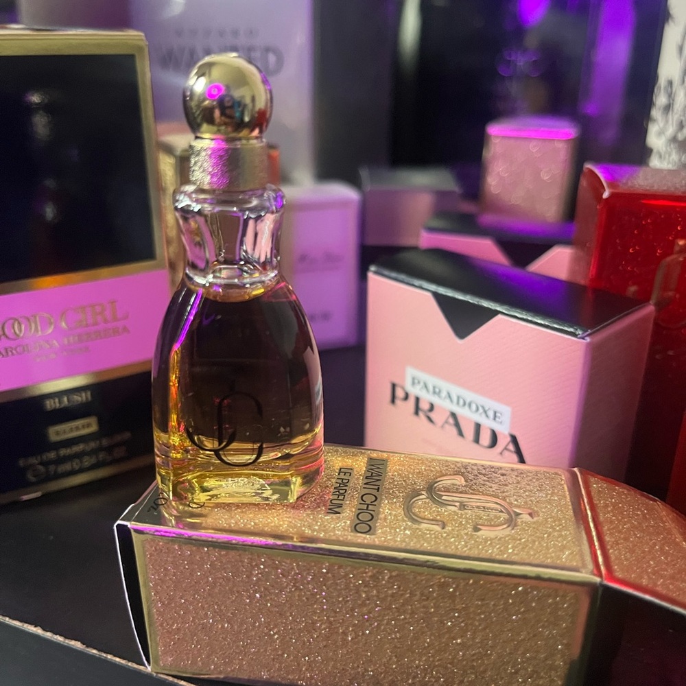 Jimmy Choo Fragrance with Gold and Black Details